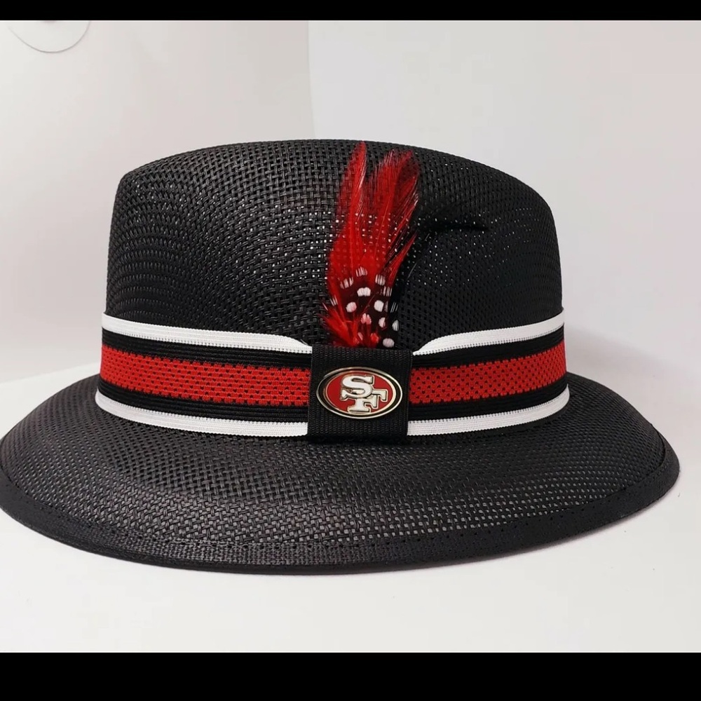 49ers low rider fedora men’s 7 5/8.